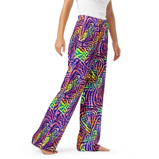 Acid Afterglow on a Women's Pajama Pants