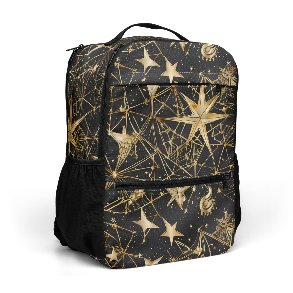 Midnight Orbit on Utility Backpack — Right Front