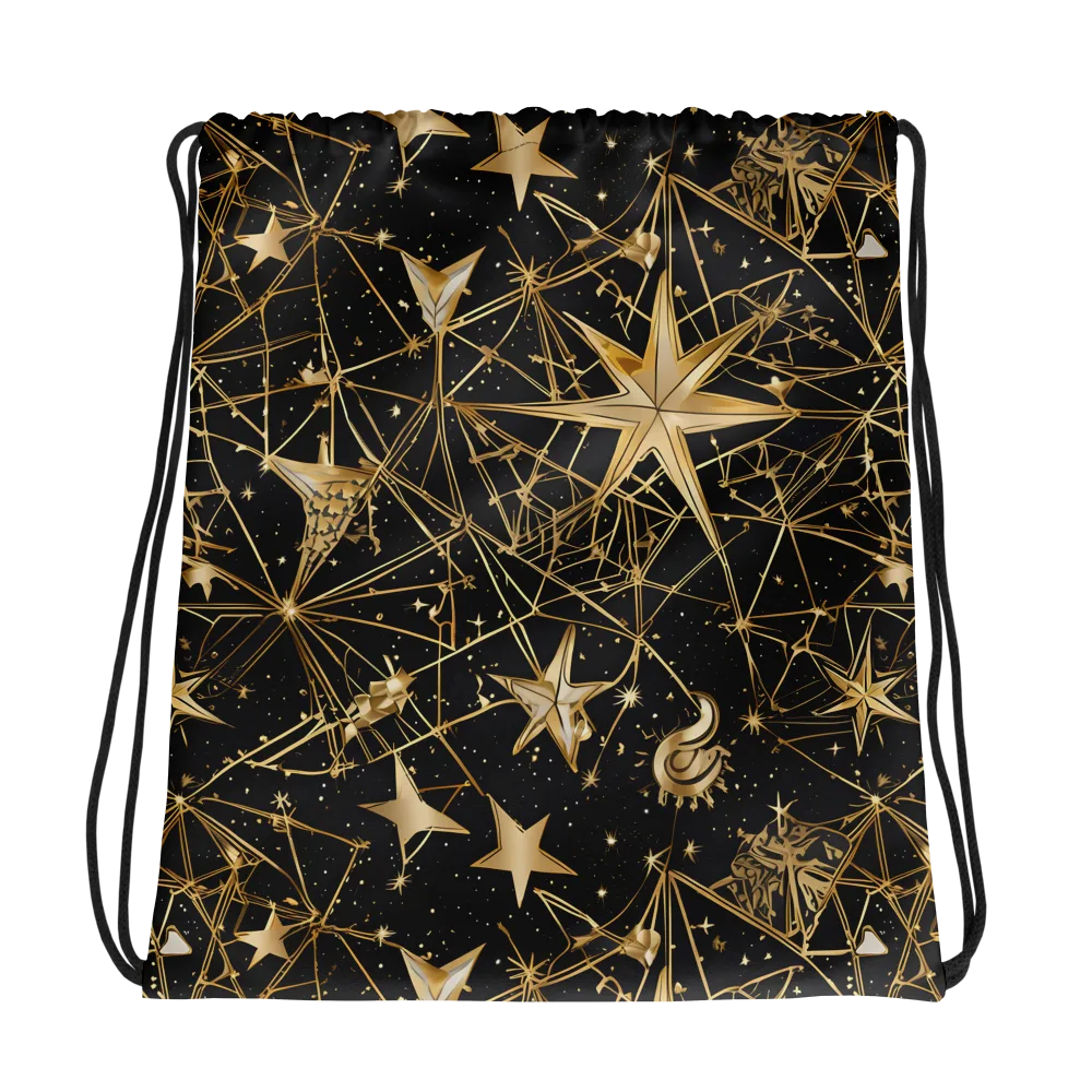 Midnight Orbit on Drawstring Bag — Photo