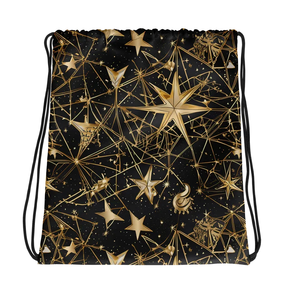 Midnight Orbit on Drawstring Bag — Photo