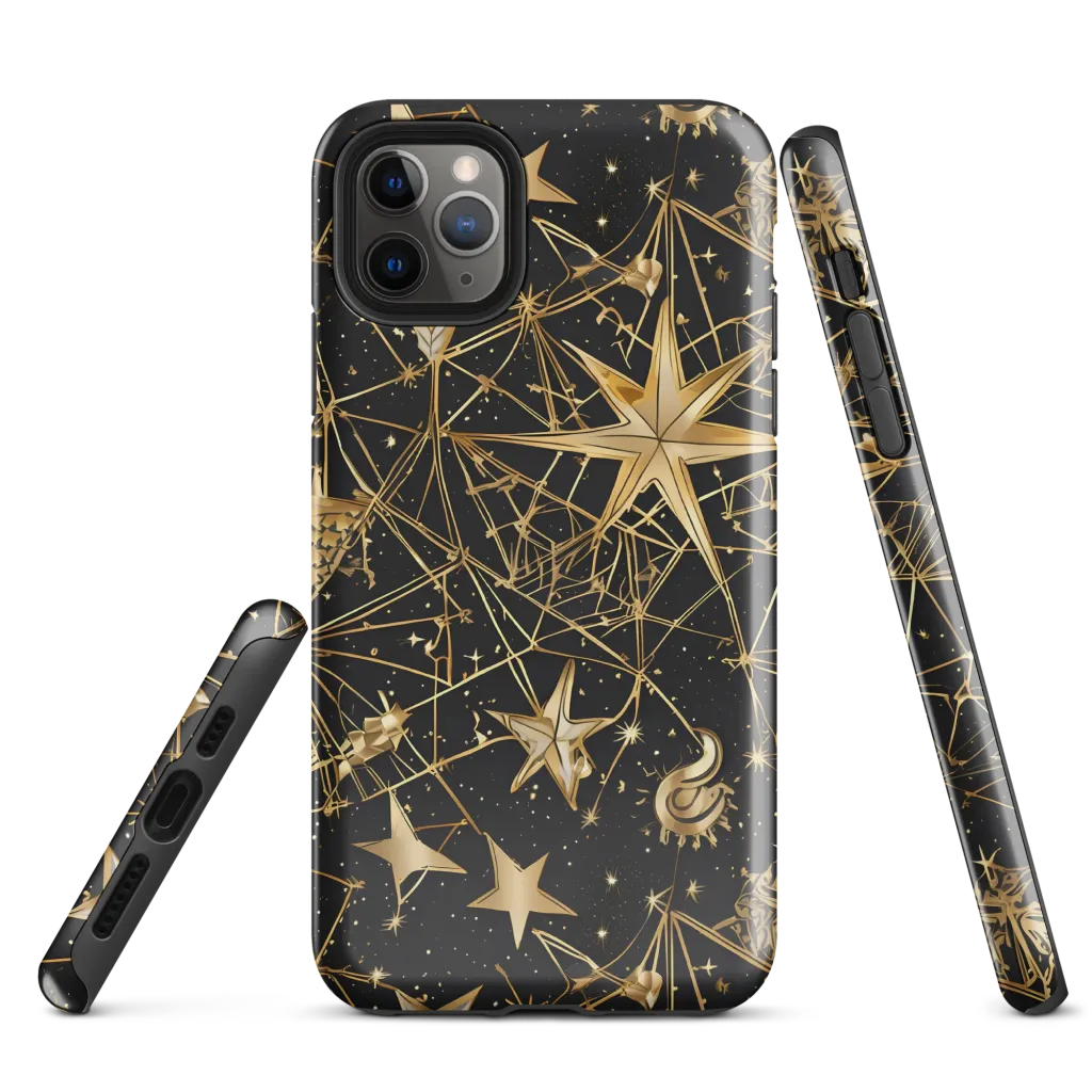 Midnight Orbit on Tough Case for iPhone® — Front