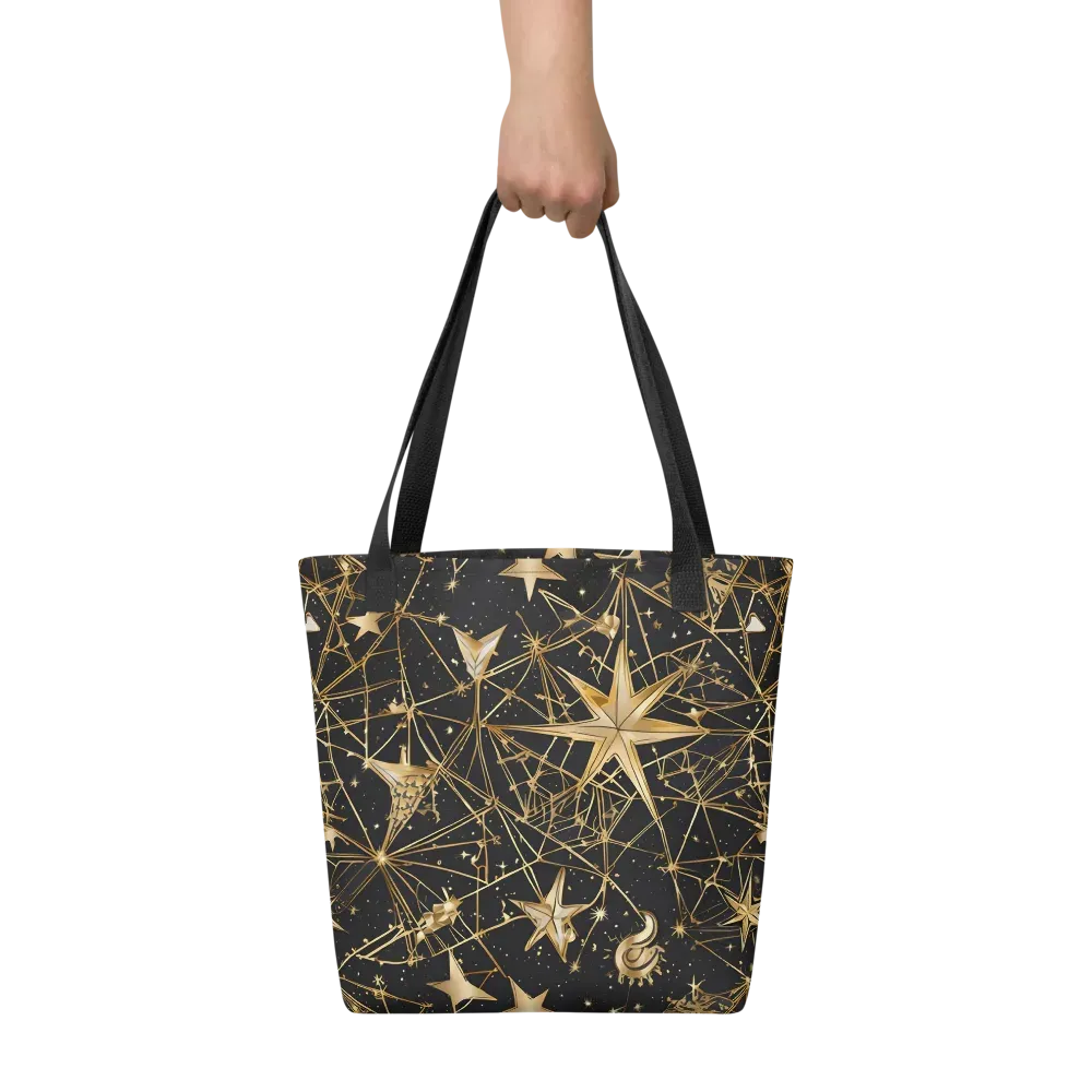Midnight Orbit on Tote Bag — Front