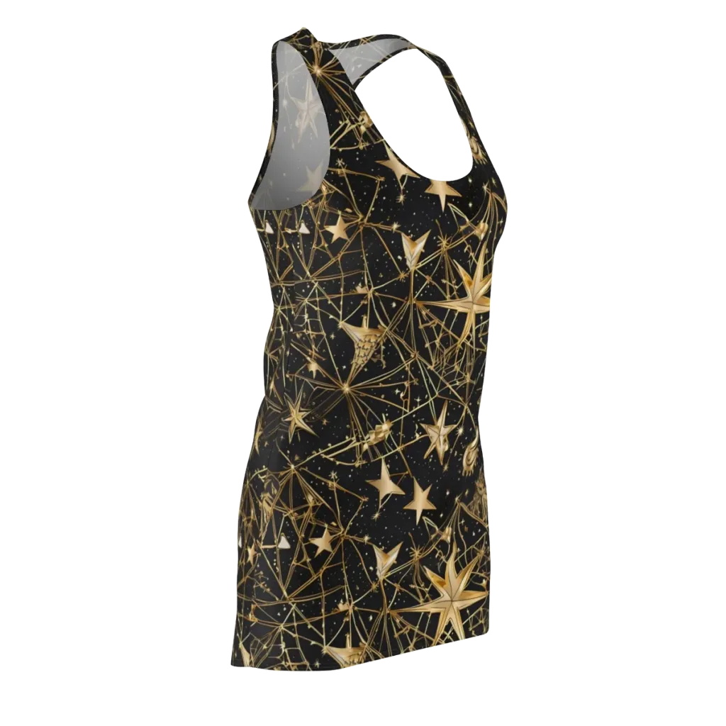 Midnight Orbit on Racerback Dress — Front Side