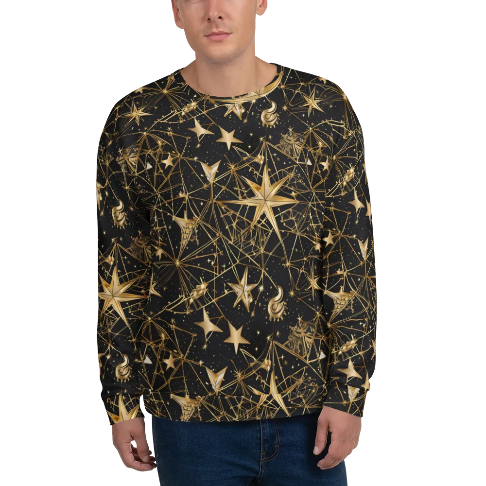 Midnight Orbit on Sweatshirt — Front