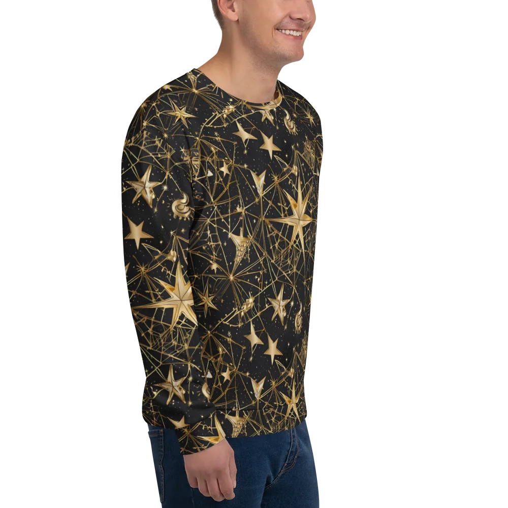 Midnight Orbit on Sweatshirt — Right Front