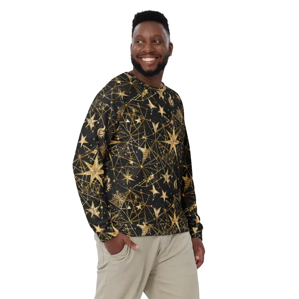 Midnight Orbit on Sweatshirt — Front