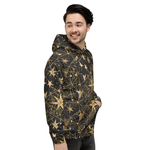 Midnight Orbit on a Hoodie