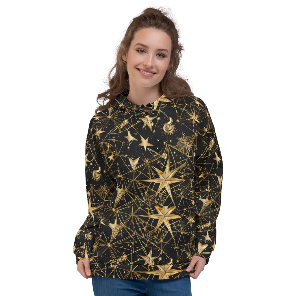 Midnight Orbit on Hoodie — Front