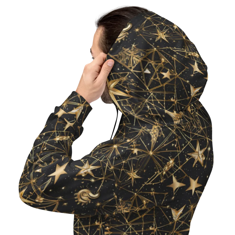 Midnight Orbit on Hoodie — Back
