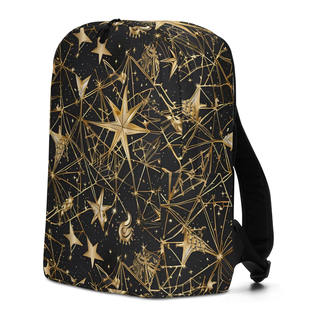 Midnight Orbit on Minimalist Backpack — Left