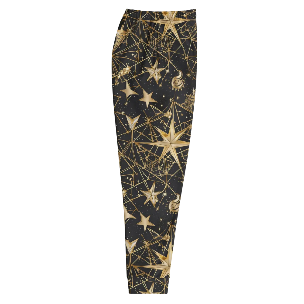 Midnight Orbit on Men's Joggers — Right
