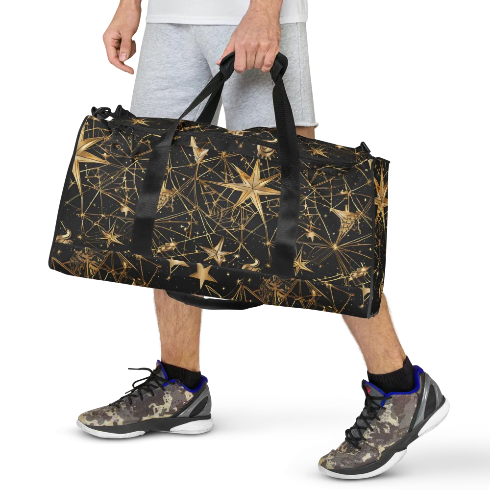 Midnight Orbit on Duffle Bag — Front