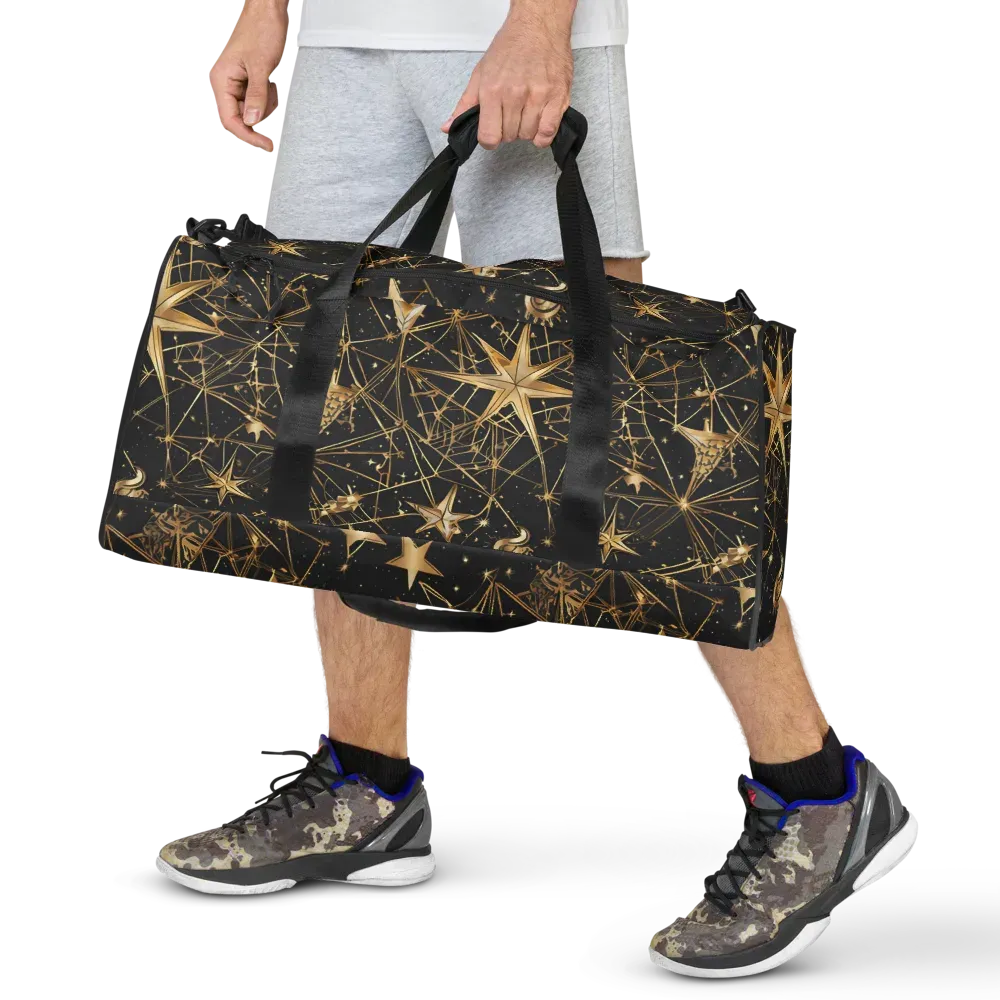 Midnight Orbit on Duffle Bag — Front