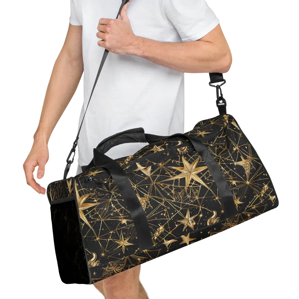 Midnight Orbit on Duffle Bag — Right Front