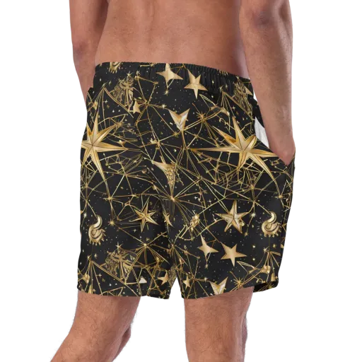 Midnight Orbit on a Swim Trunks