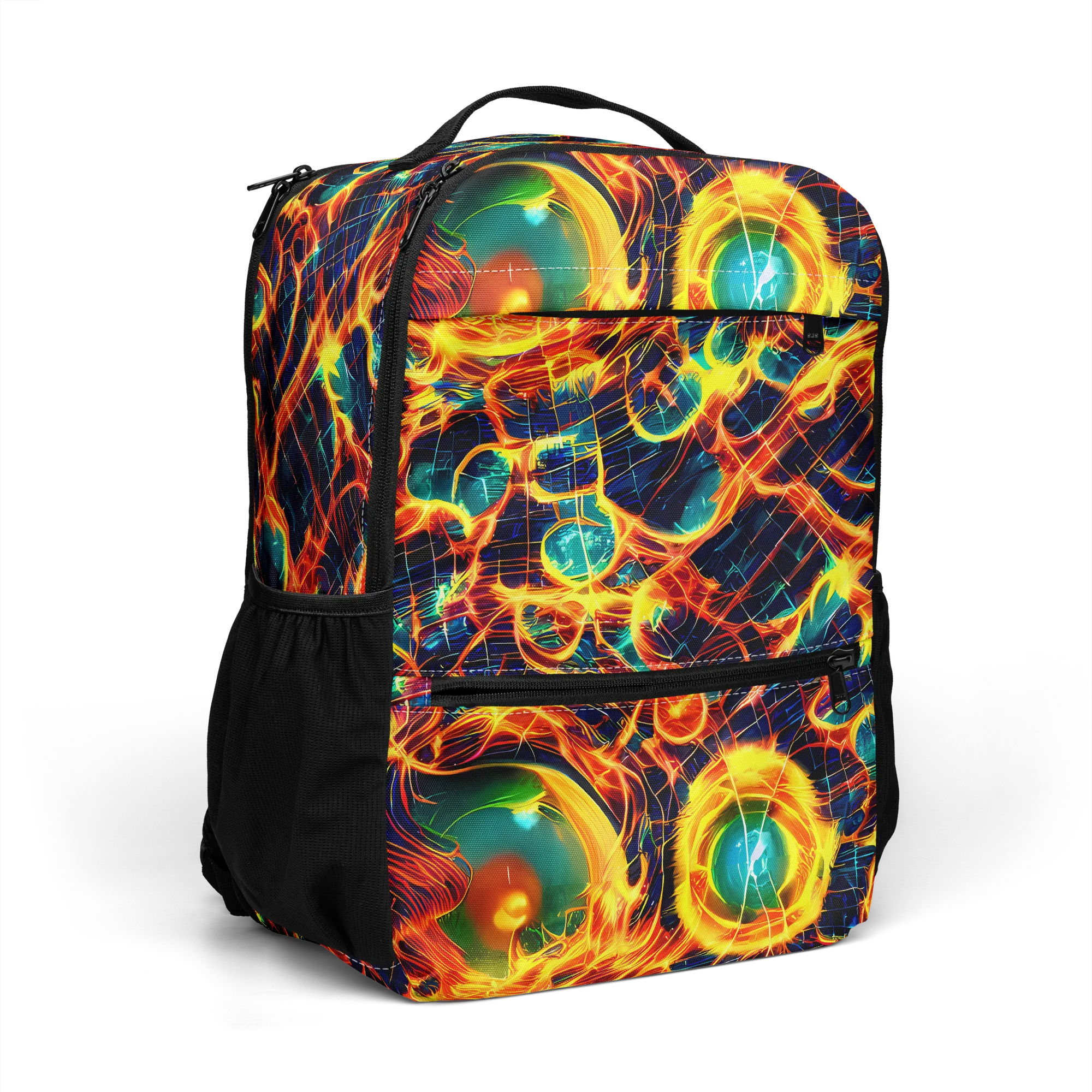 Inferno Grid on Utility Backpack — Right Front