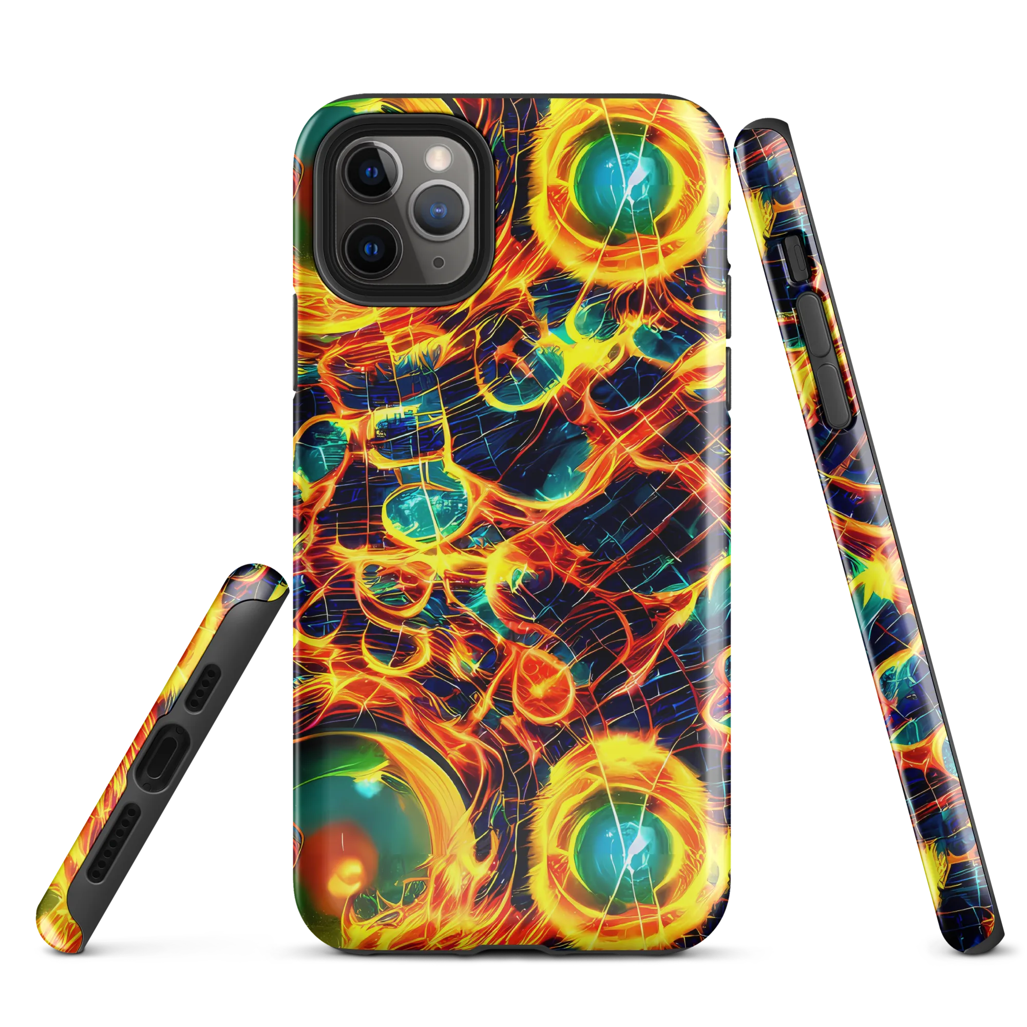 Inferno Grid on Tough Case for iPhone® — Front