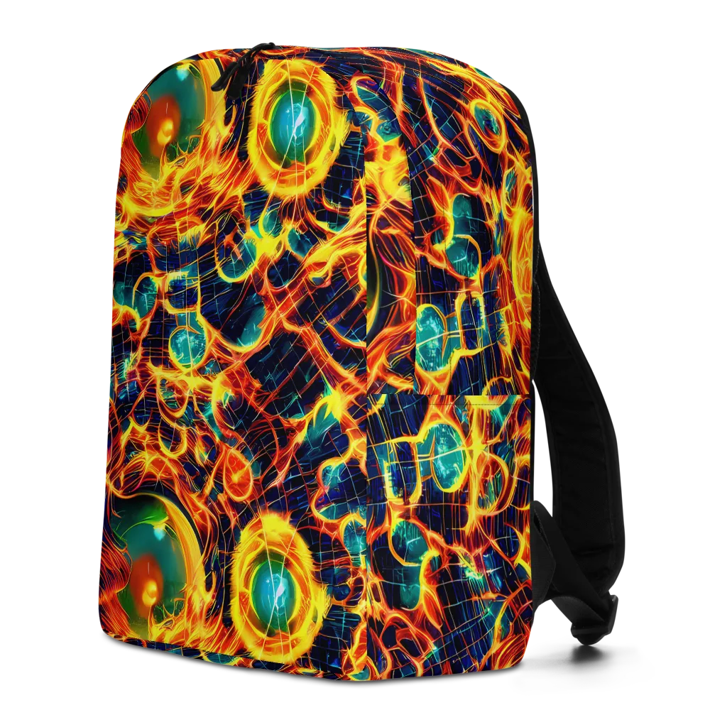 Inferno Grid on Minimalist Backpack — Left