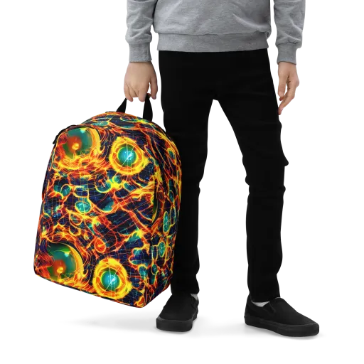 Inferno Grid on a Minimalist Backpack