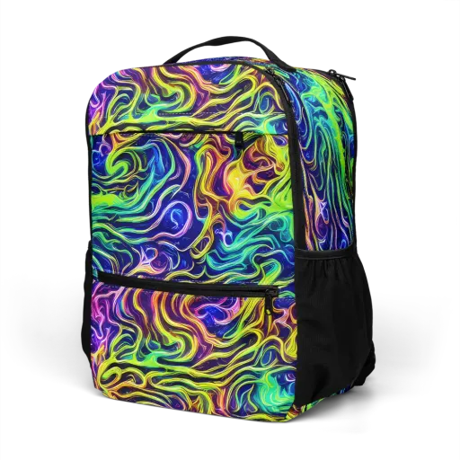 Acid Wave on a Utility Backpack