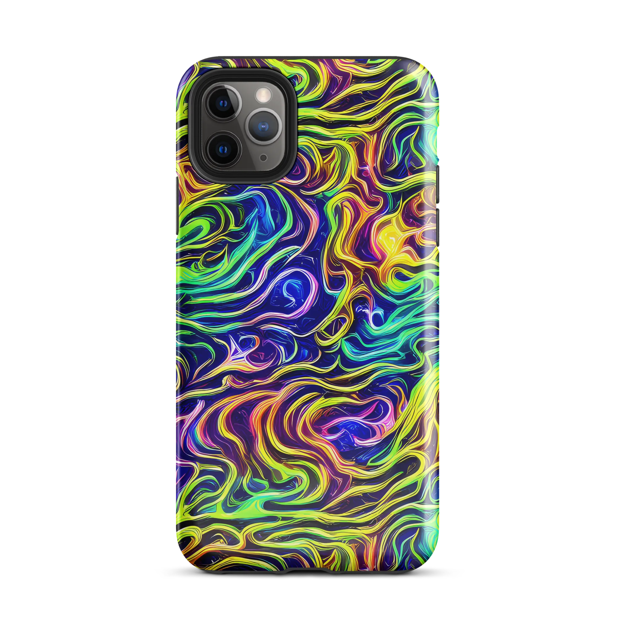 Acid Wave on Tough Case for iPhone® — Front