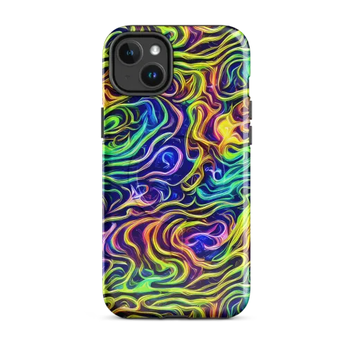 Acid Wave on a MagSafe Tough Case for iPhone®