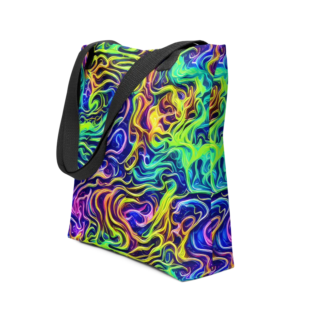 Acid Wave on Tote Bag — Front