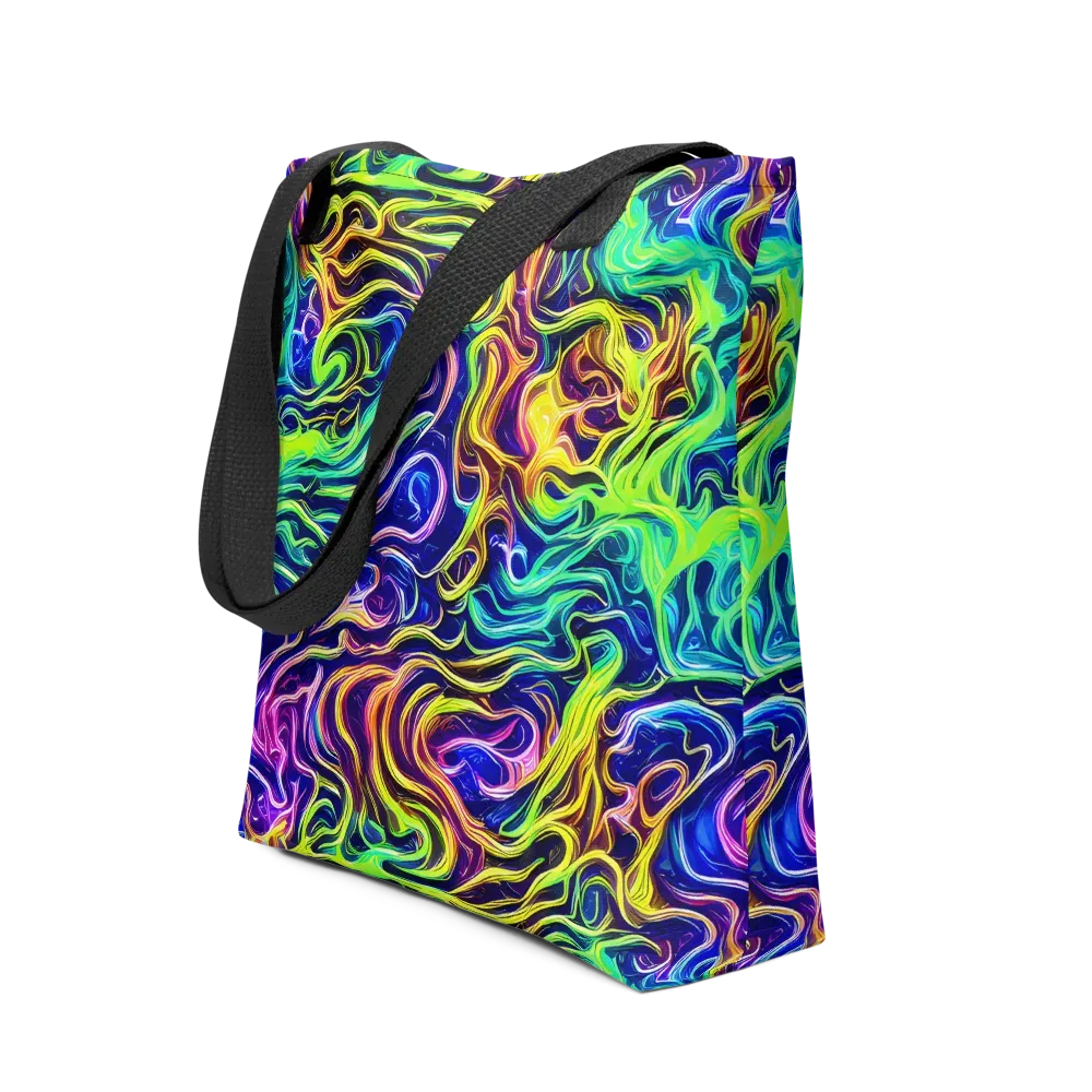 Acid Wave on Tote Bag — Front