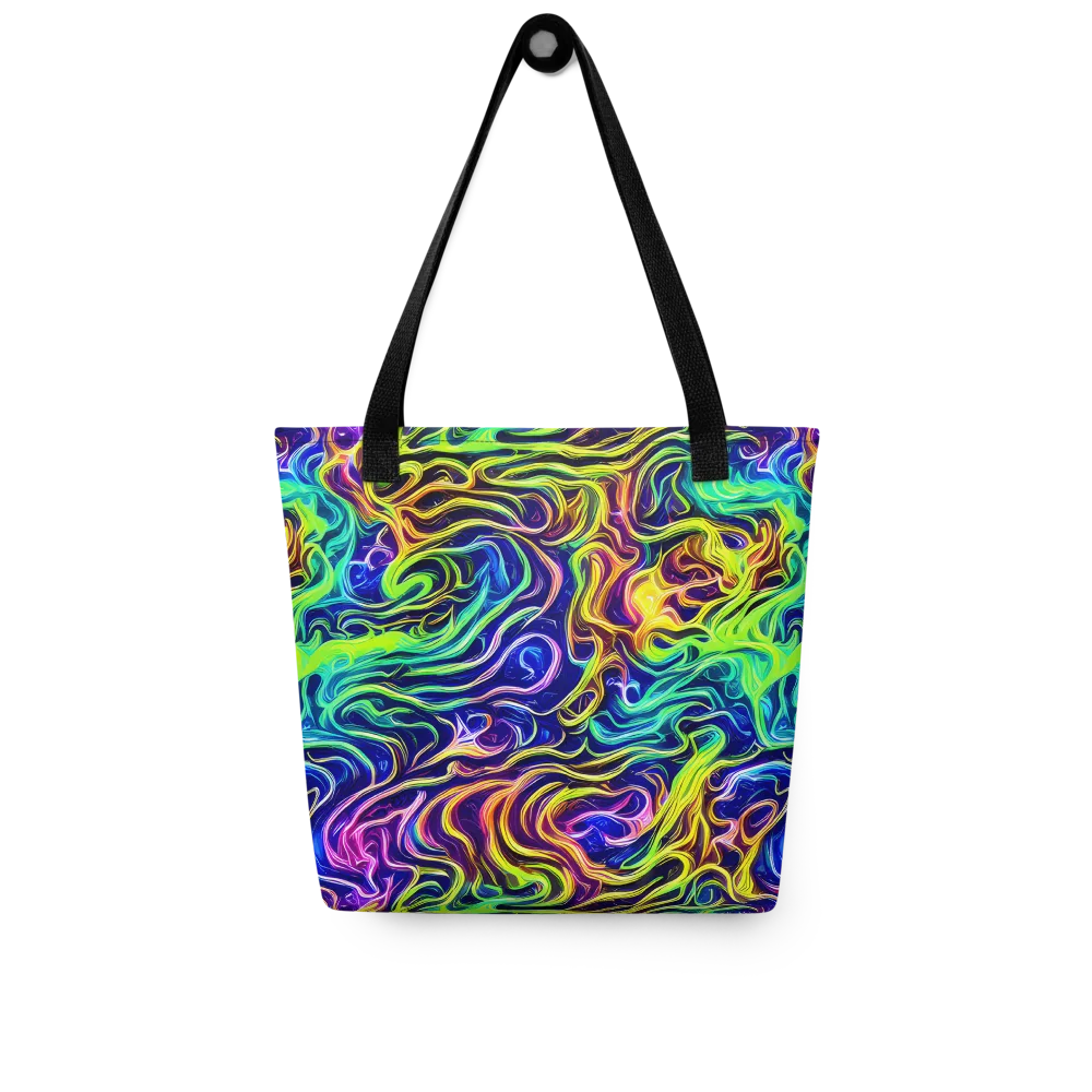 Acid Wave on Tote Bag — Front