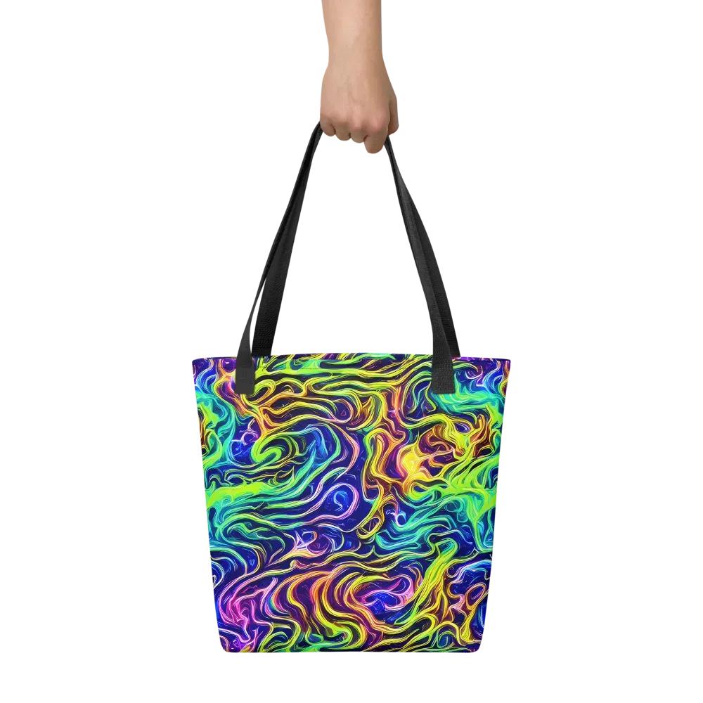 Acid Wave on Tote Bag — Front