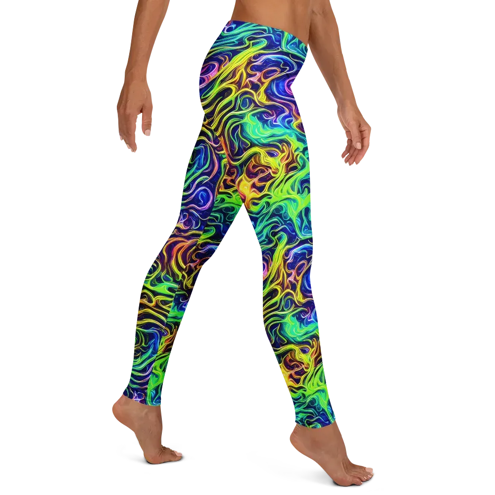 Acid Wave on Leggings — Right