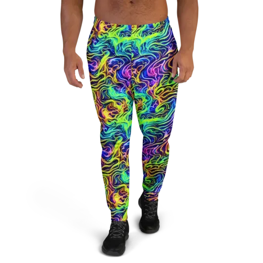 Acid Wave on a Men's Joggers