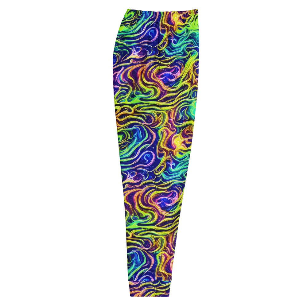 Acid Wave on Men's Joggers — Right