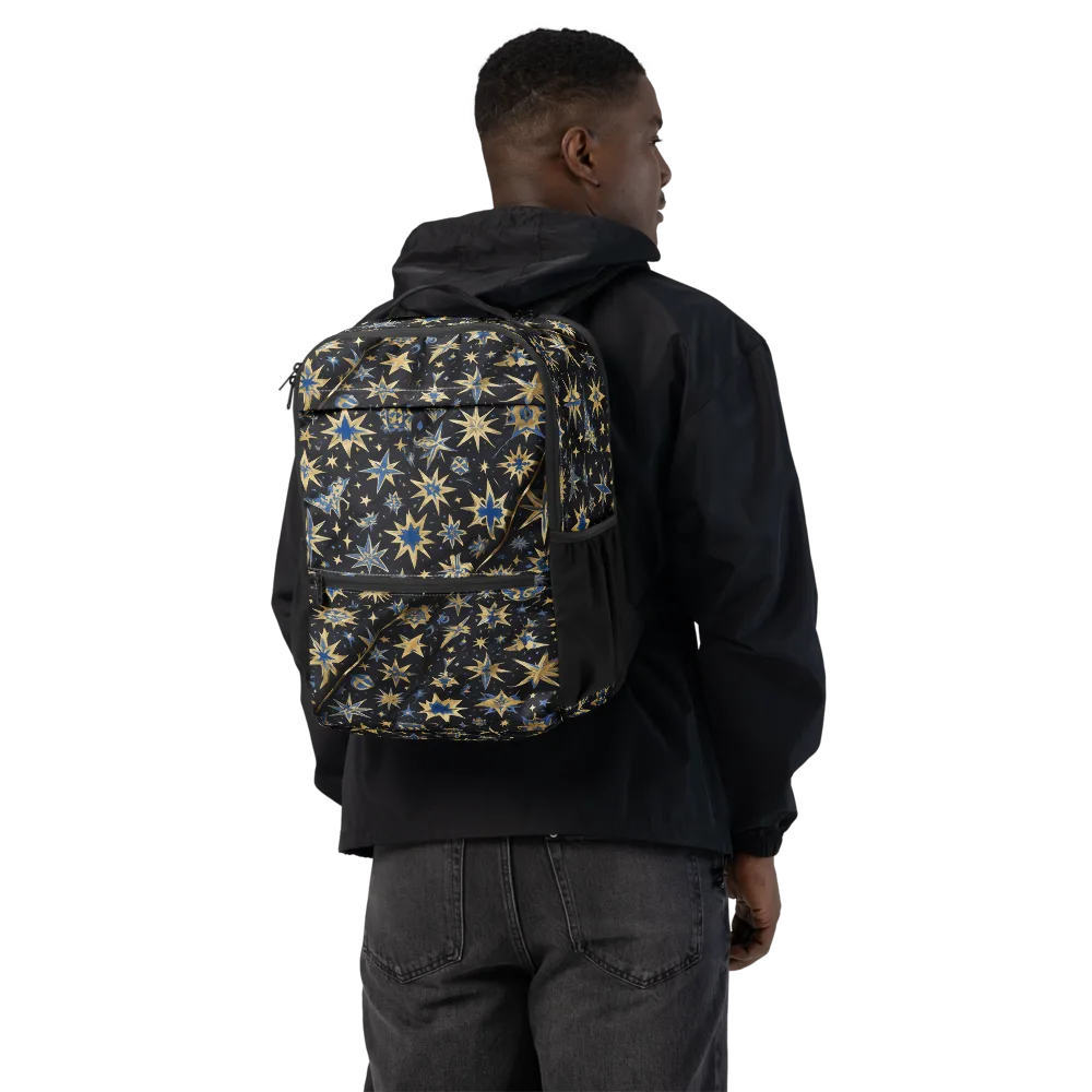 Celestial Gild on Utility Backpack — Back