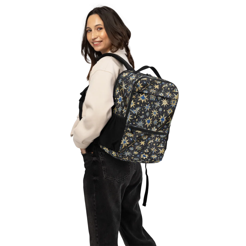 Celestial Gild on Utility Backpack — Back