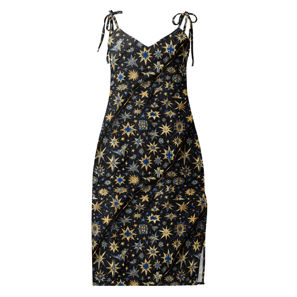 Celestial Gild on Slip Dress — Front