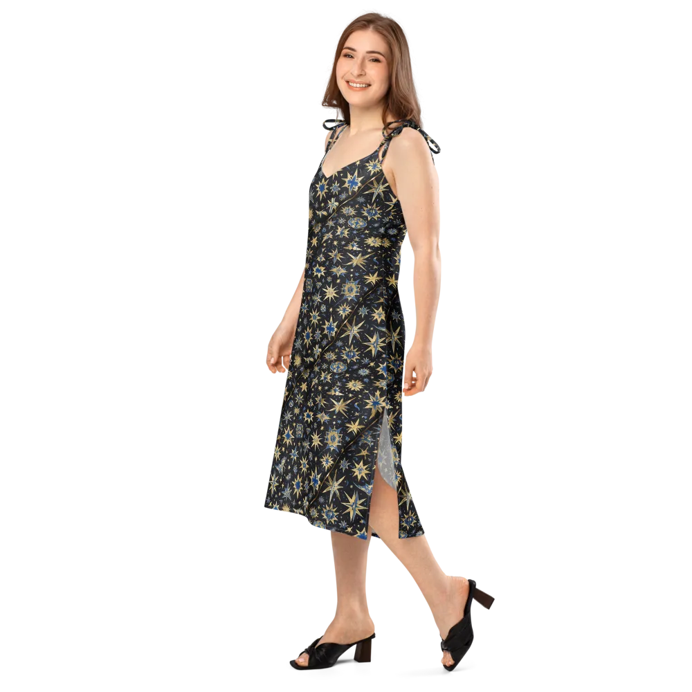 Celestial Gild on Slip Dress — Left Front