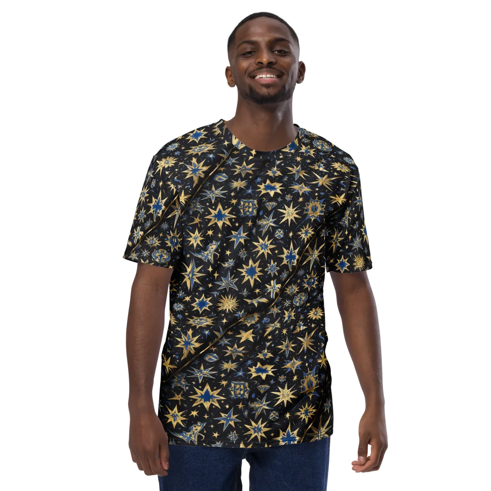 Celestial Gild on Men's Crew Neck T-Shirt — Front