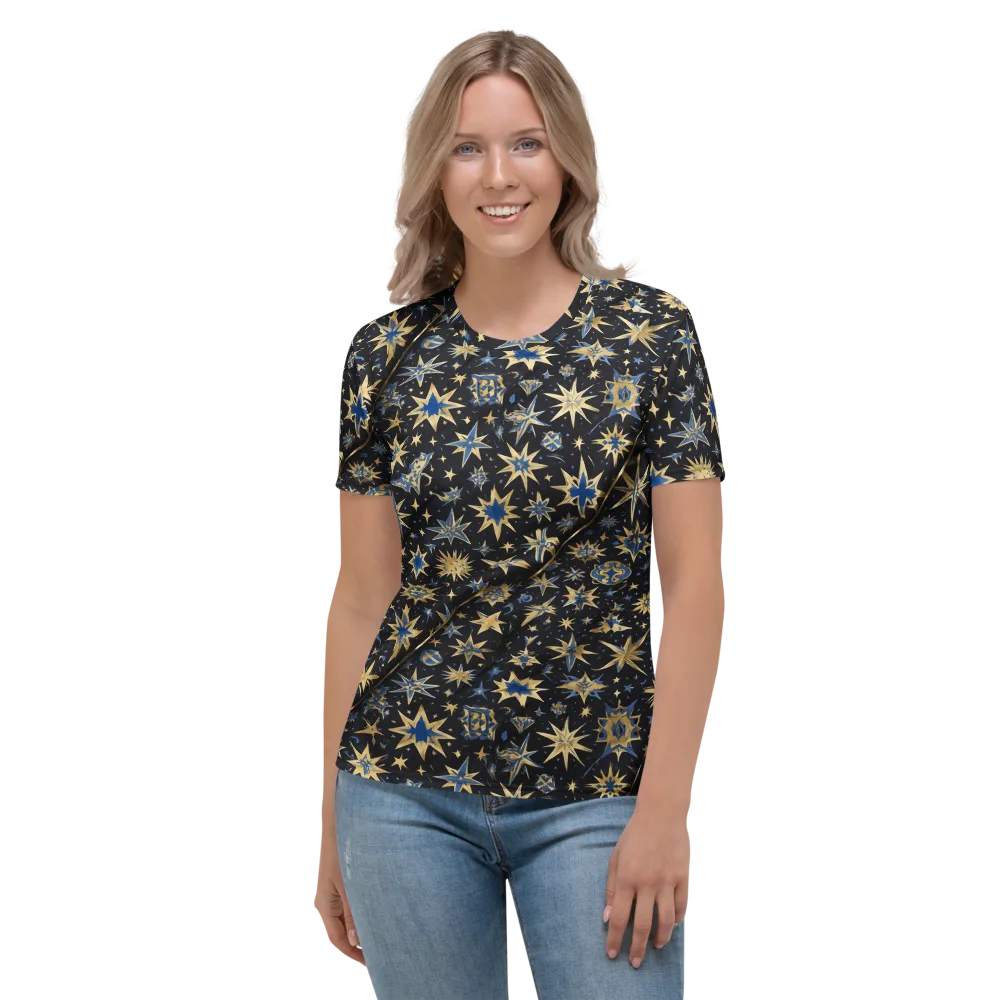 Celestial Gild on Women's Crew Neck T-Shirt — Front