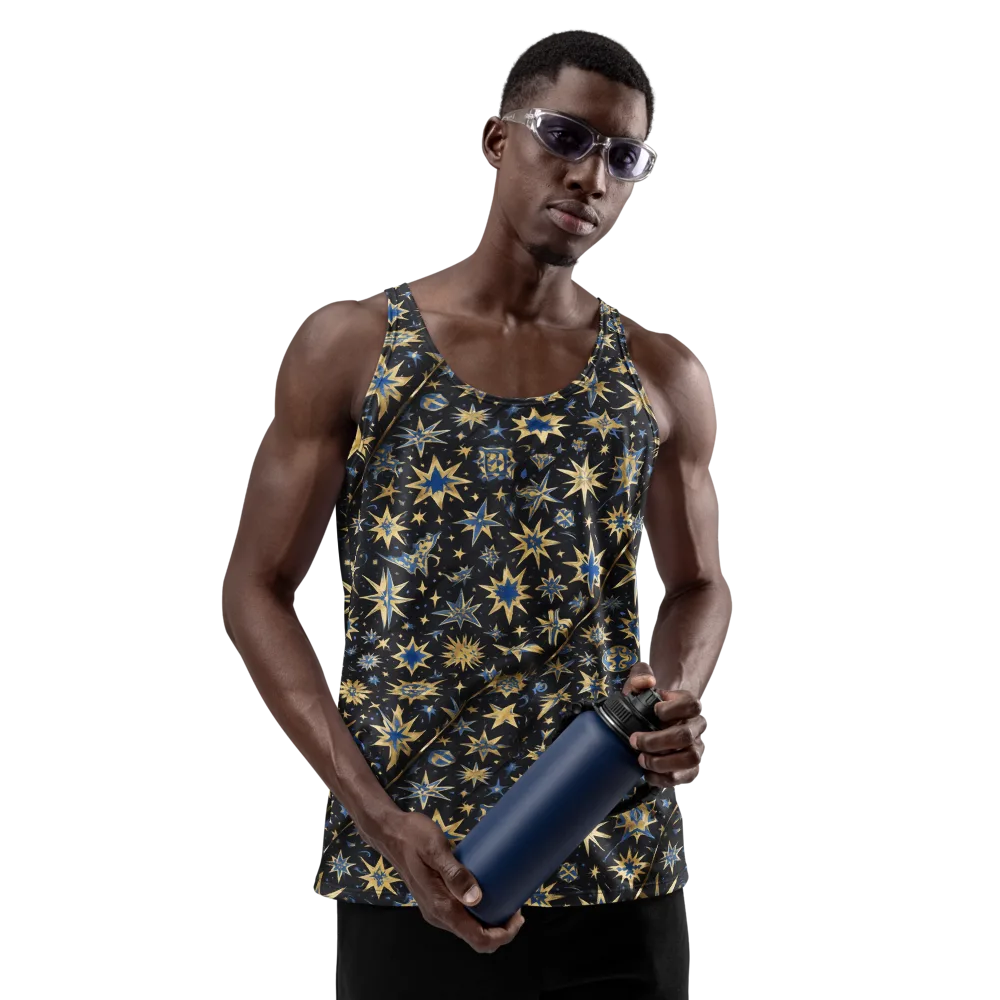 Celestial Gild on Men's Tank Top — Front