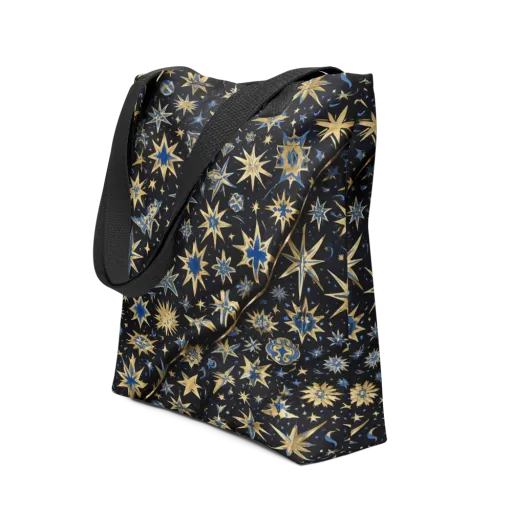 Celestial Gild on a Tote Bag