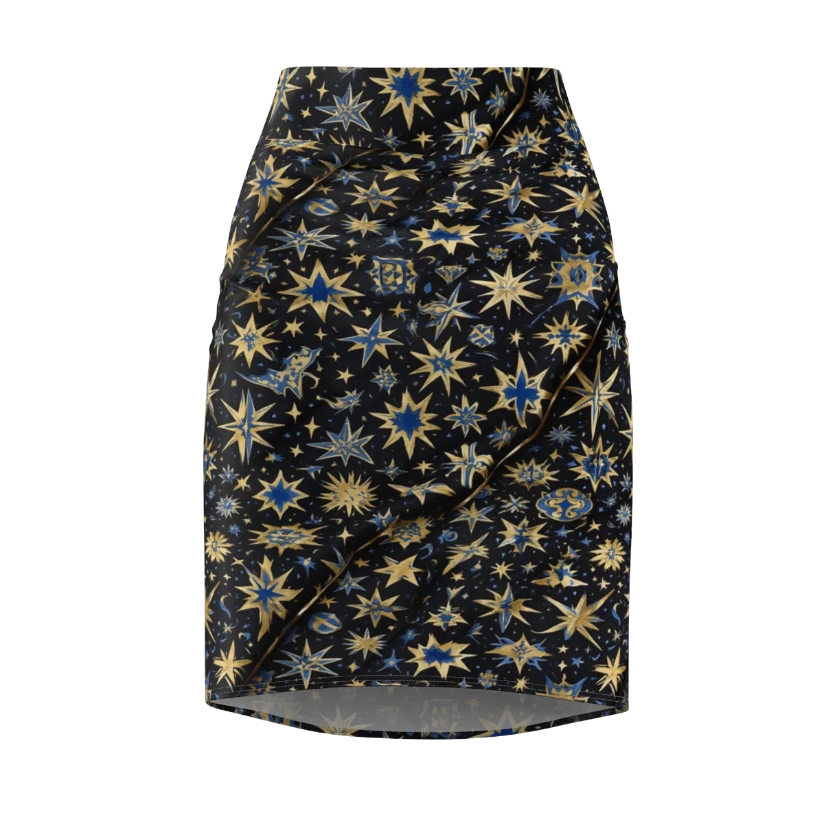 Celestial Gild on Pencil Skirt — Front