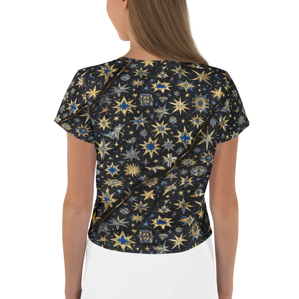 Celestial Gild on Crop Tee — Back