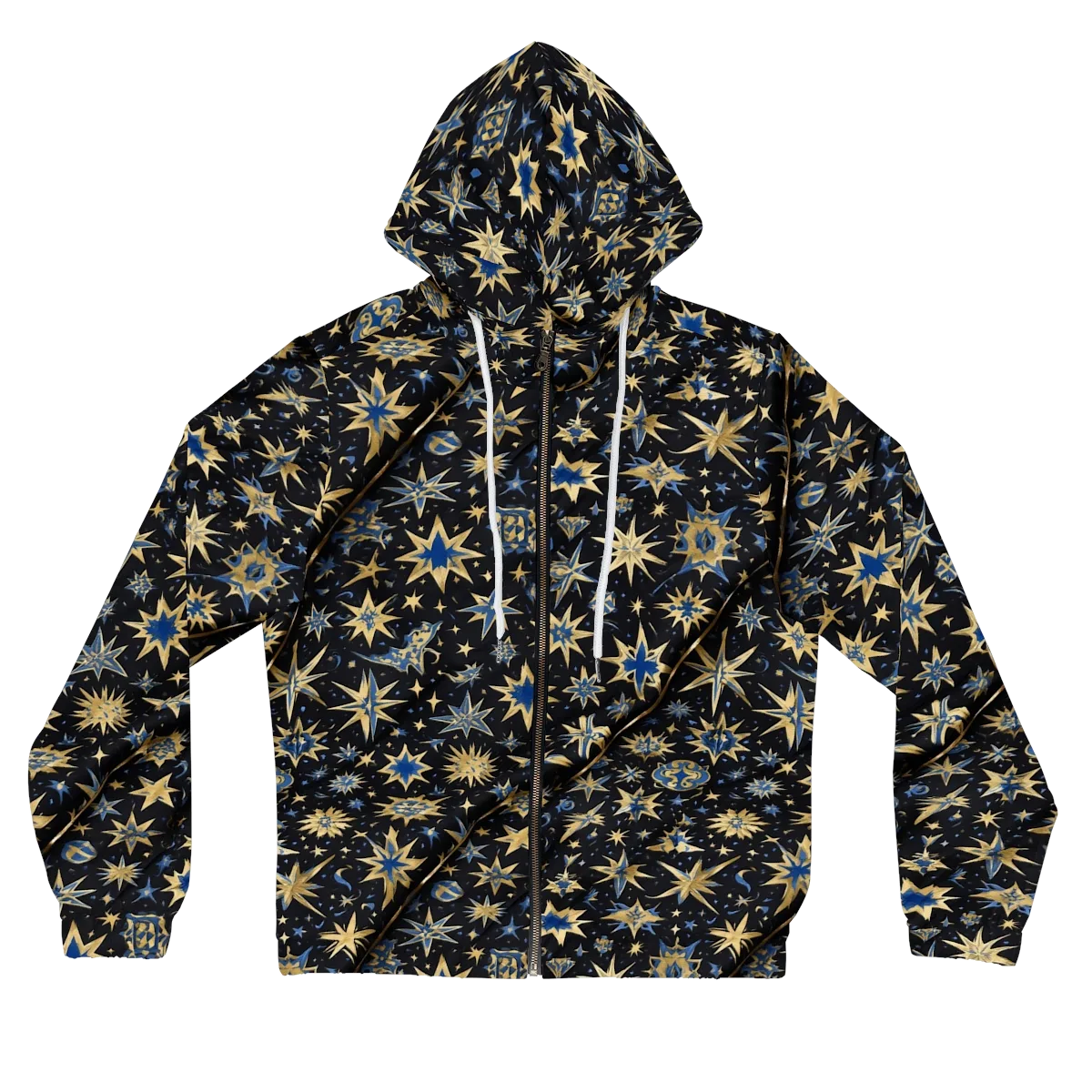 Celestial Gild on Women's Full-Zip Hoodie — Front
