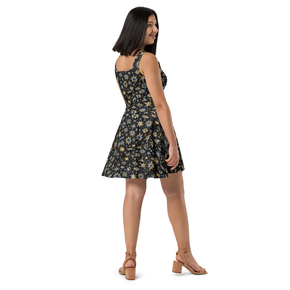 Celestial Gild on Skater Dress — Right