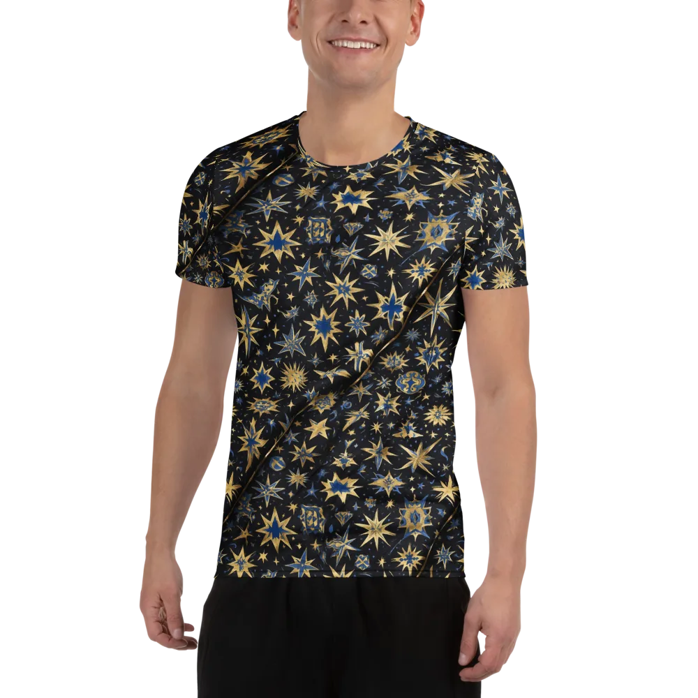 Celestial Gild on Men's Athletic T-Shirt — Front