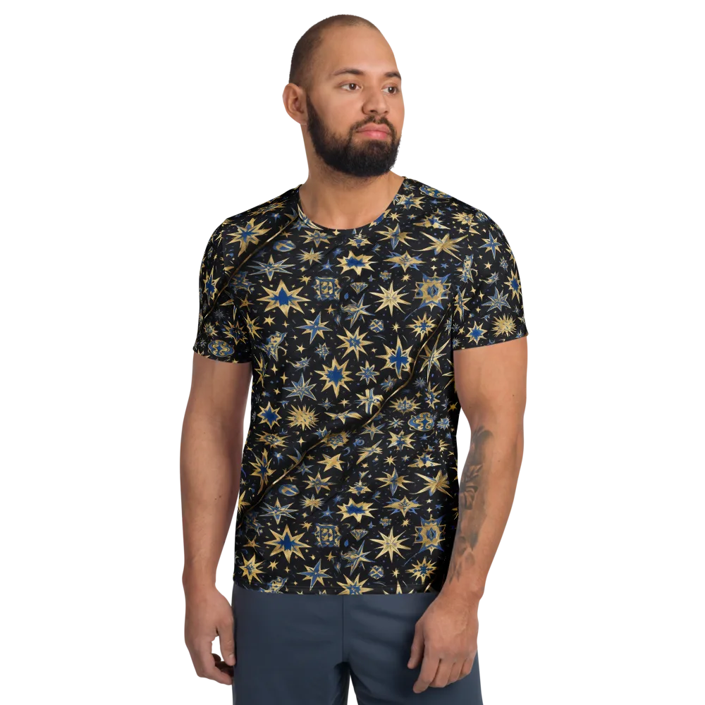 Celestial Gild on Men's Athletic T-Shirt — Front