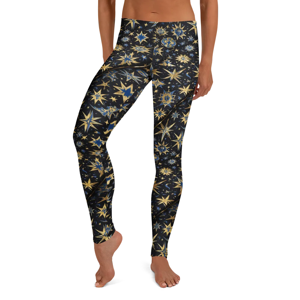 Celestial Gild on Leggings — Front