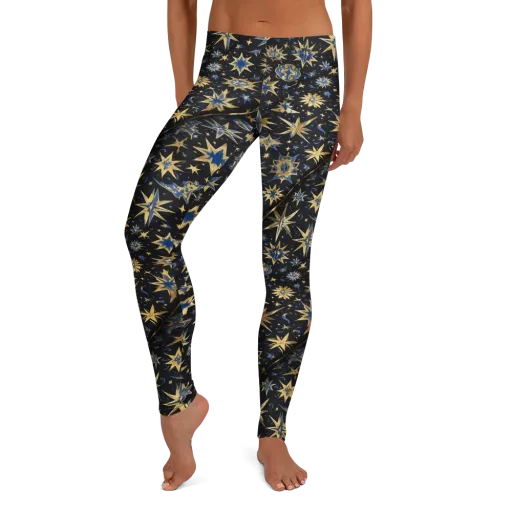Celestial Gild on a Leggings