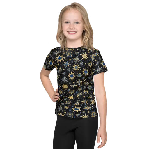 Celestial Gild on a Kids Crew Neck T-Shirt